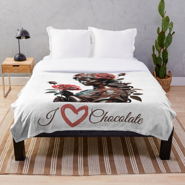 Aperçu de l'œuvre J'aime le chocolat créée et vendue par PocketBazaar.