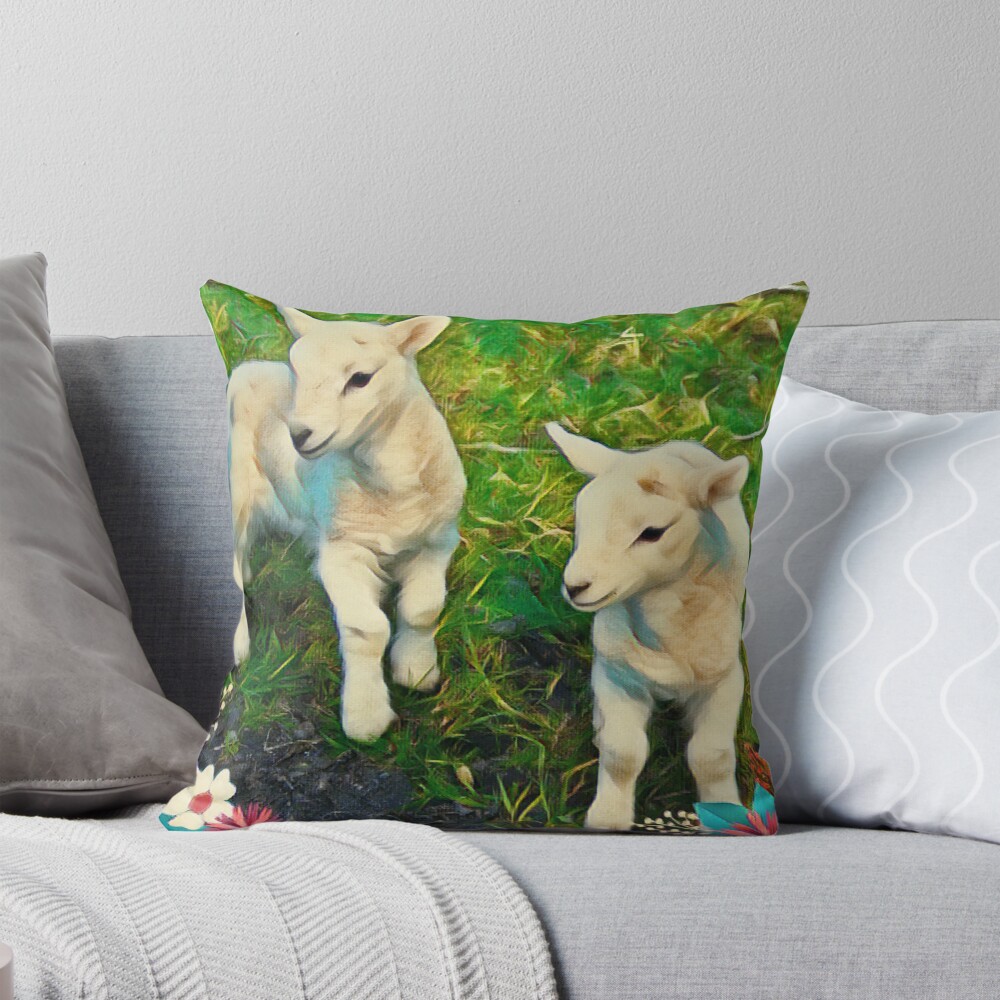 Item preview, Throw Pillow designed and sold by RivehArt.