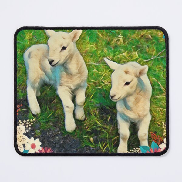 Item preview, Two Lambs designed and sold by RivehArt.