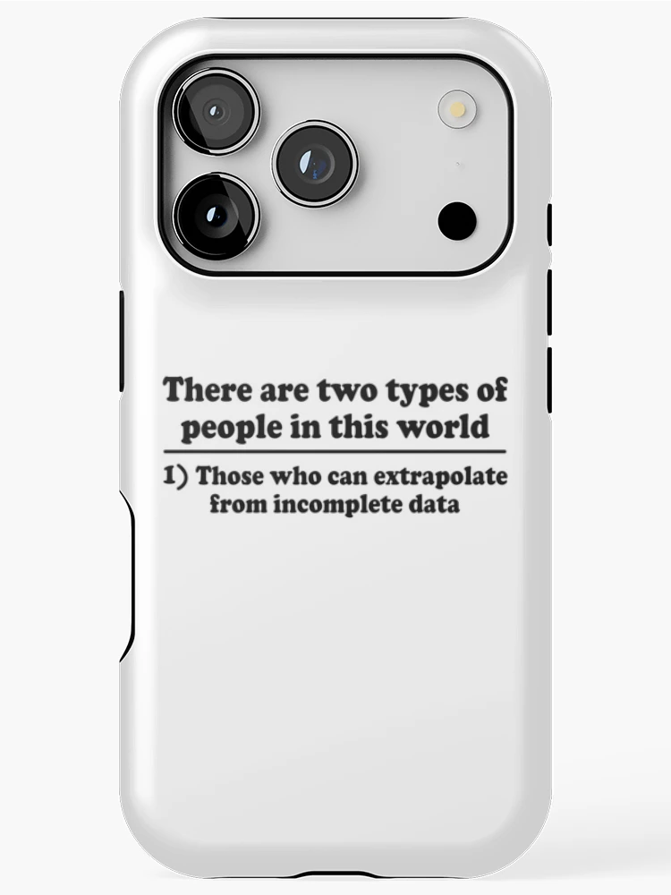 Thumbnail 1 of 4, iPhone Case, Incomplete Data designed and sold by ScienceCorner.
