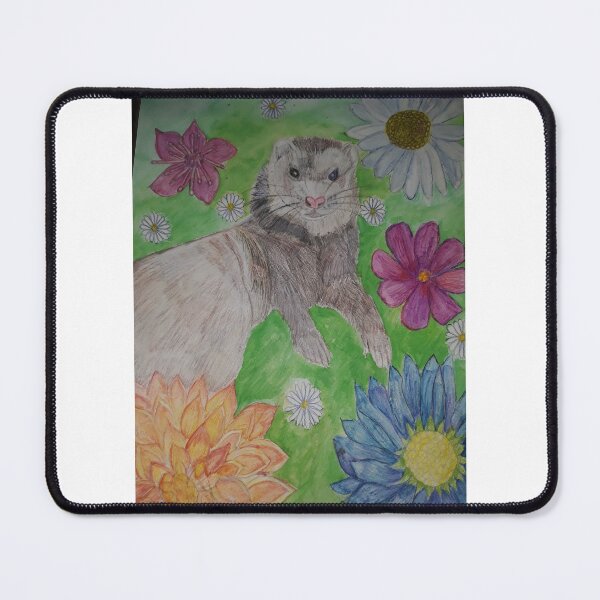 Item preview, Summer ferret designed and sold by TanyaSealeyArt.