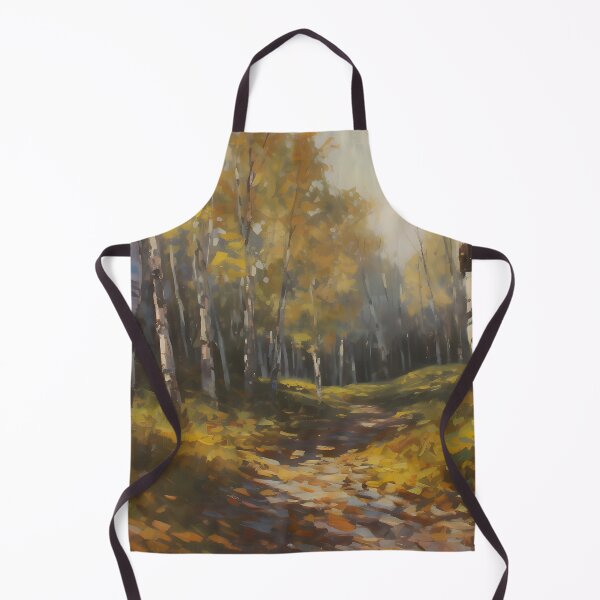 Item preview, birch grove ,oil designed and sold by elegantpaterns.