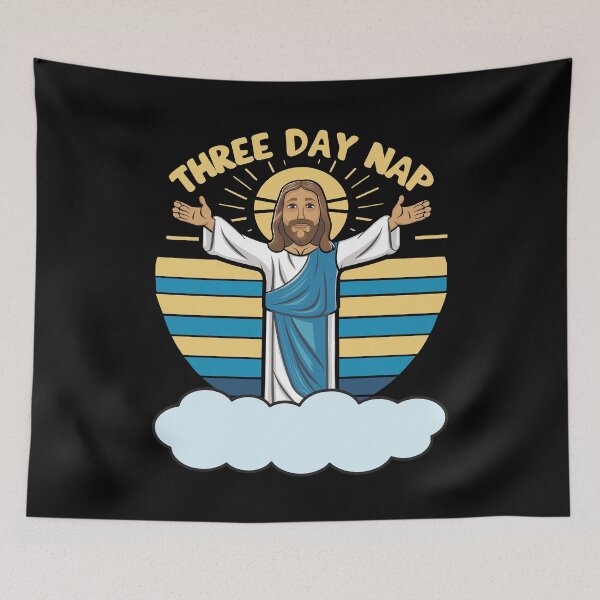 Item preview, Three Day Nap Jesus Christ designed and sold by Thomas Remmers.