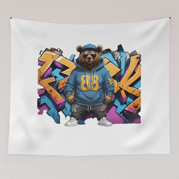 Item preview, Cool Bear, Urban Grafitti designed and sold by DMiracleStore.