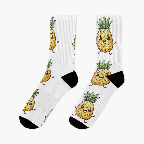 Item preview, Cute Anthropomorphic Pineapple designed and sold by Delamoon.