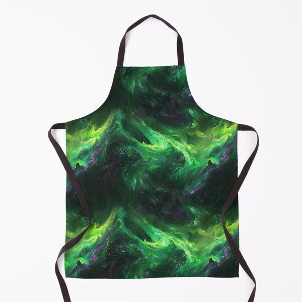 Item preview, Green Galaxy, Liquid, Seamless Pattern designed and sold by patternicco.