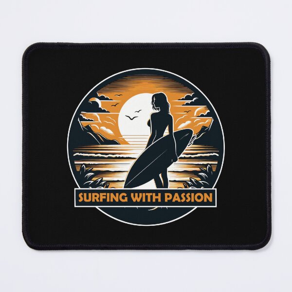 Item preview, SURFING WITH PASSION designed and sold by netrok.
