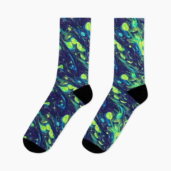 Item preview, Poisonous River, Liquid, Seamless Pattern designed and sold by patternicco.