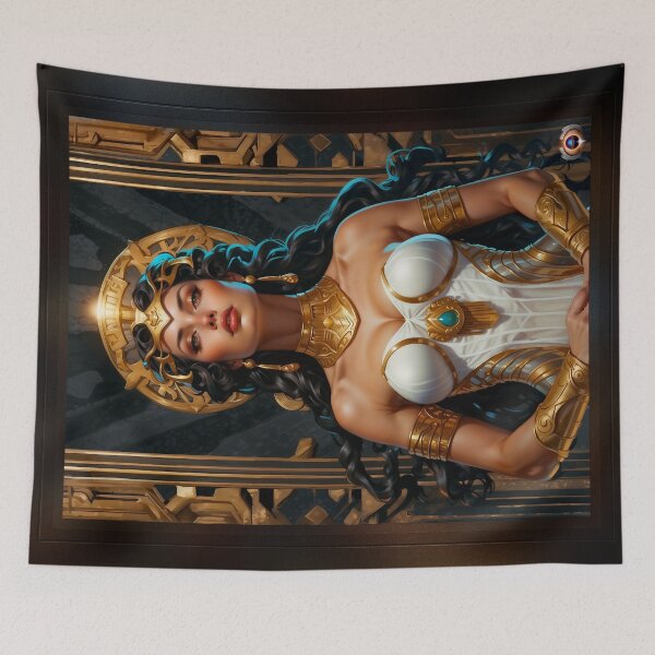 Item preview, High Priestess Of The Artrian Temple Beautiful AI Concept Art by Xzendor7 designed and sold by Xzendor7 Digital Art Creations.