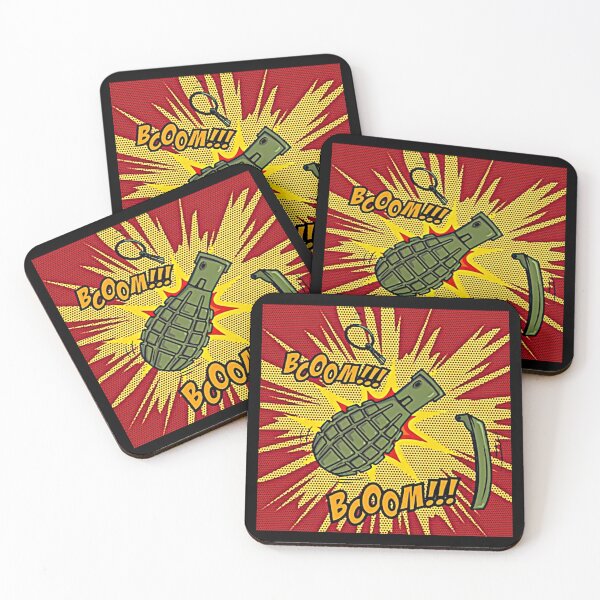 Item preview, Boom Boom (Comic Hand Grenade) designed and sold by RENAGADE4LYF.