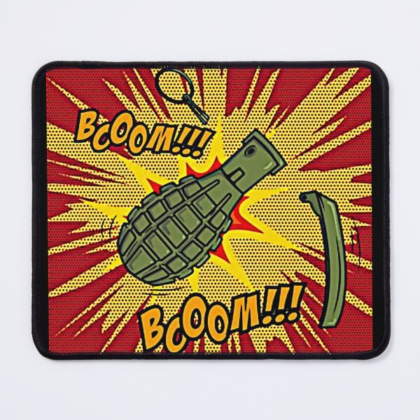 Item preview, Boom Boom (Comic Hand Grenade) designed and sold by RENAGADE4LYF.