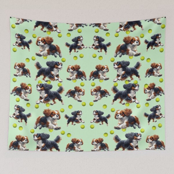 Item preview, Cavalier frolic designed and sold by Foxlindesigns.
