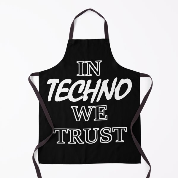 Item preview, In Techno We Trust designed and sold by SPAZE-Typo.