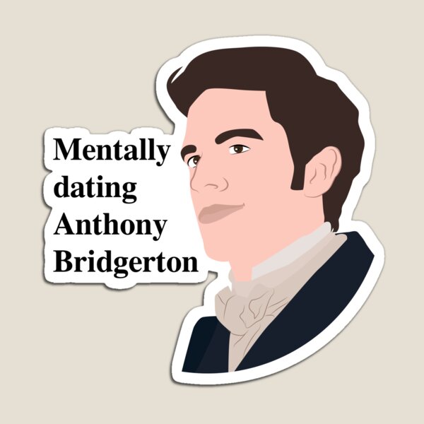 Aperçu de l'œuvre Rencontre mentale avec Anthony Bridgerton Netflix créée et vendue par KamiTrendz.