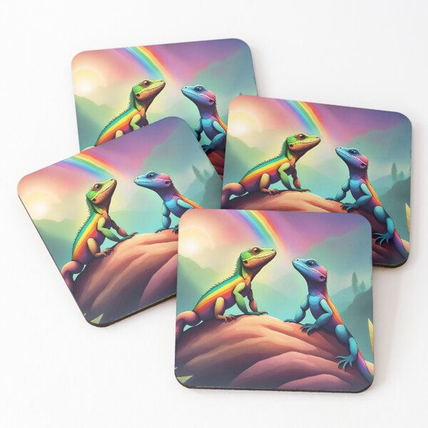 Item preview, Rainbow lizards meet designed and sold by seahorse crossing.