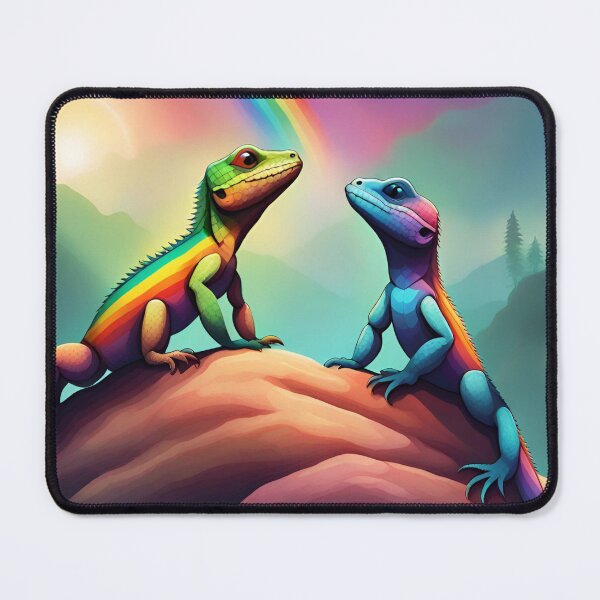 Item preview, Rainbow lizards meet designed and sold by seahorse crossing.