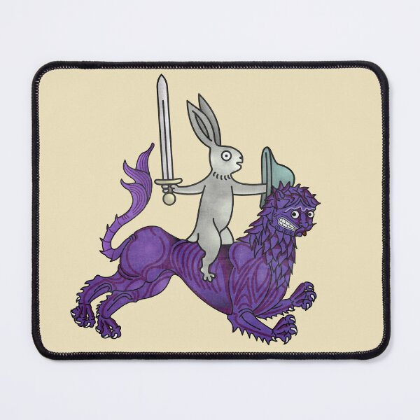 Item preview, The Legendary Rabbit atop the royal lion designed and sold by MargiKnights.