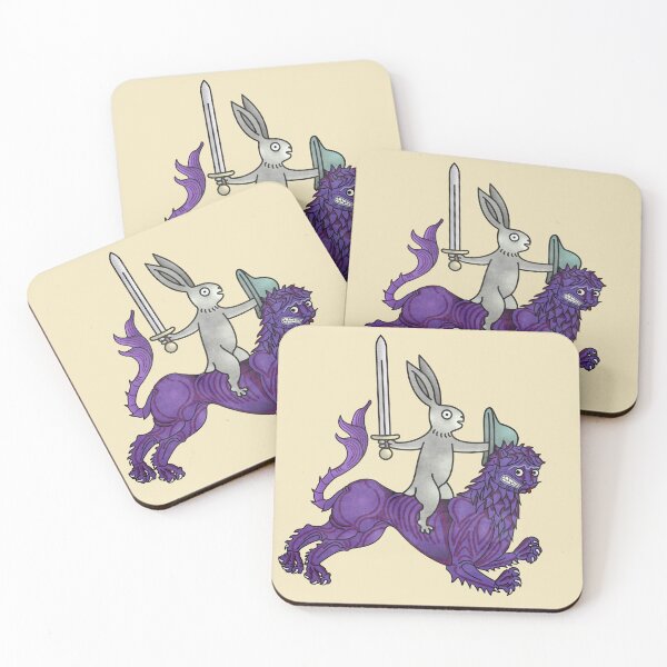 Item preview, The Legendary Rabbit atop the royal lion designed and sold by MargiKnights.