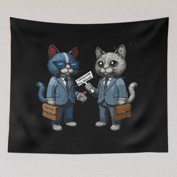 Item preview, Cats Taking over the World designed and sold by artcreatedbybill.