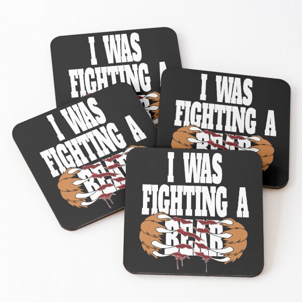 Item preview, Funny I Was Fighting A Bear - Injury Get Well Hospital Stay Humor designed and sold by angy2017.