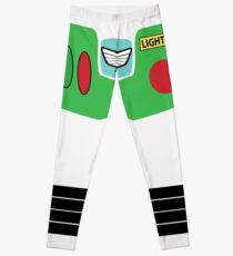 Buzz Lightyear Costume Front Leggings