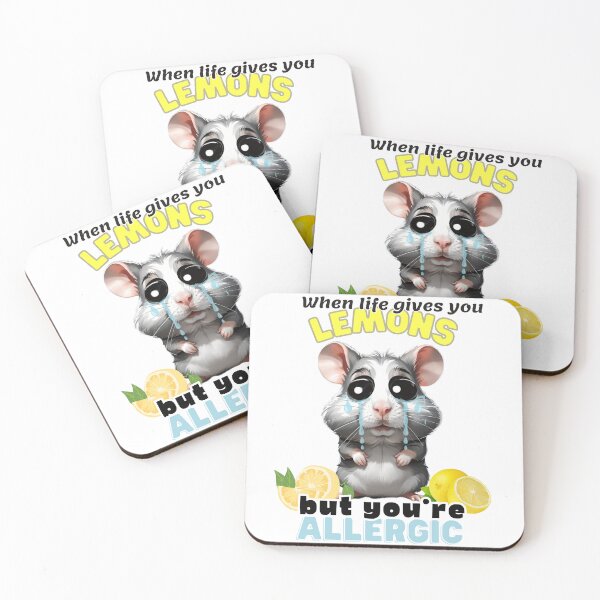 Item preview, Sad Hamster, When Life Give you Lemons designed and sold by DMiracleStore.