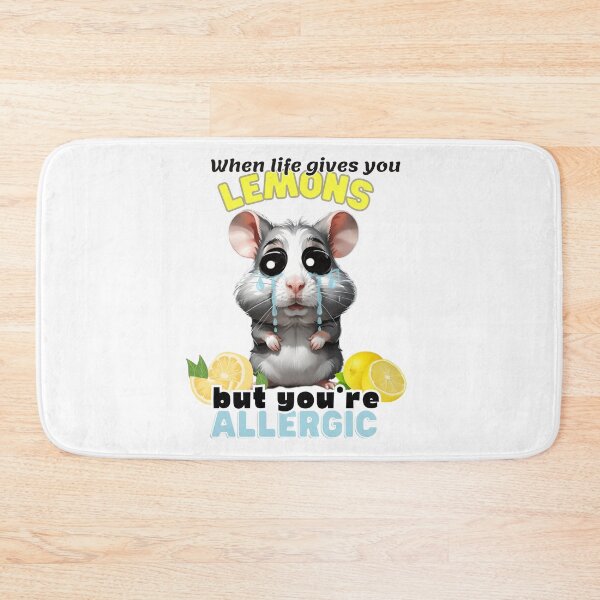 Item preview, Sad Hamster, When Life Give you Lemons designed and sold by DMiracleStore.
