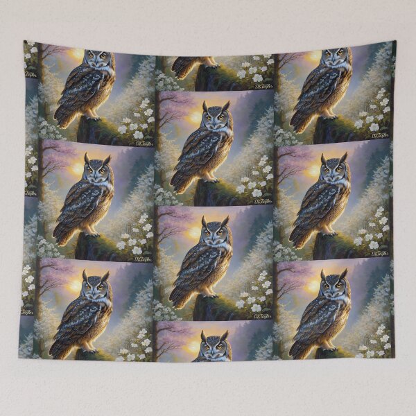 Item preview, An Owl's Opulent Oasis designed and sold by DKTayor.