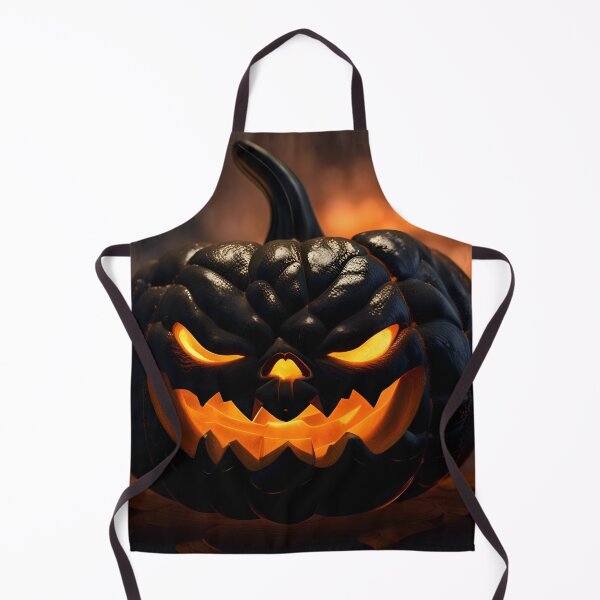 Item preview, Spooky carved Halloween pumpkin with black clouds designed and sold by primetimereign.