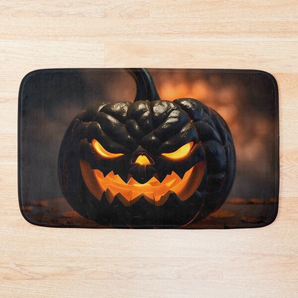 Artikelvorschau, Gruselig geschnitzter Halloween-Kürbis mit schwarzen Wolken entworfen und verkauft von primetimereign.