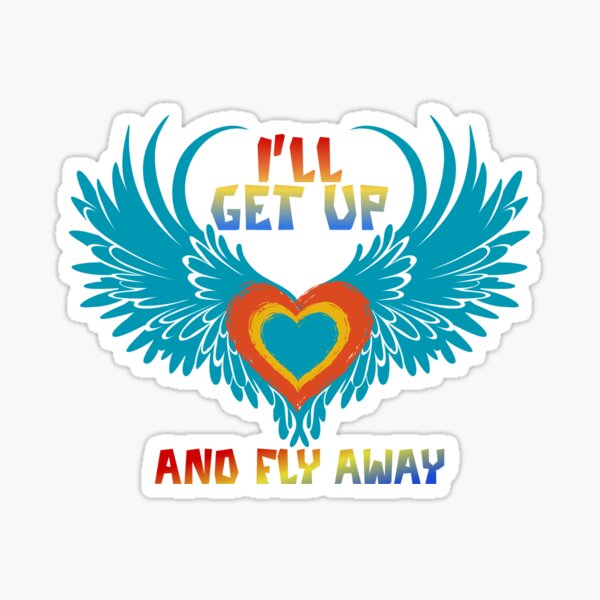 Item preview, I"ll Get Up And Fly Away designed and sold by TemboDreams.