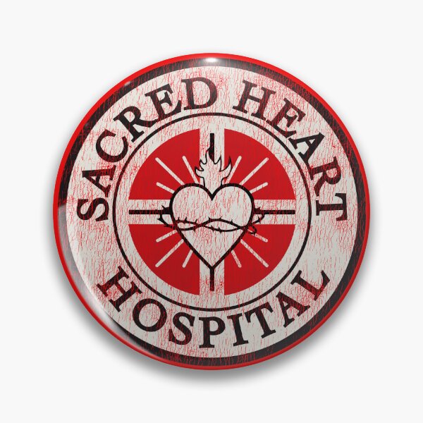 Item preview, Sacred Heart Hospital Logo Scrubs Worn designed and sold by Alema Art.