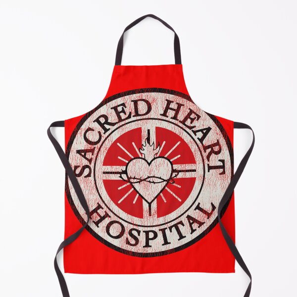 Item preview, Sacred Heart Hospital Logo Scrubs Worn designed and sold by Alema Art.