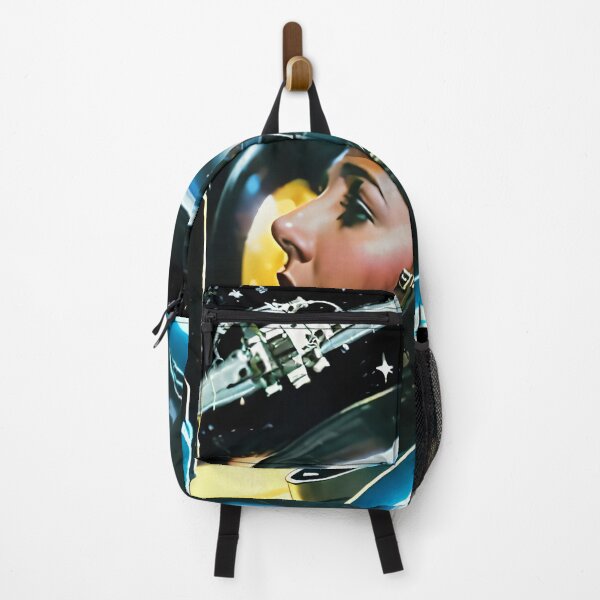 Item preview, Vintage spacewoman | retro sci-fi aesthetics designed and sold by spinolator.