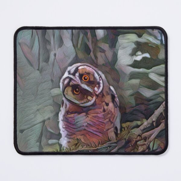 Item preview, Short Eared Owl In A Shadowy Forest designed and sold by Heathermarie321.