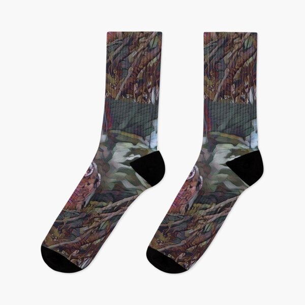 Item preview, Short Eared Owl In A Shadowy Forest designed and sold by Heathermarie321.