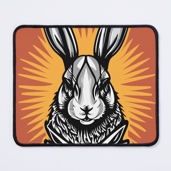 Item preview, Easter Bunny Rabbit Rock Roll Tattoo Style designed and sold by Horizon Cartoon.