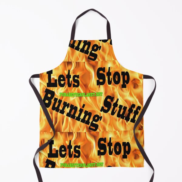 Item preview, Lets Stop Burning Stuff. forabetterplanet.net designed and sold by 4ABetterPlanet.