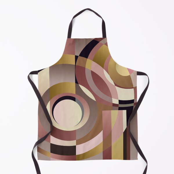 Item preview, Abstract Boho Neutral Rose, Gold, Taupe Colors Geometric Circles designed and sold by Kizzydesign.
