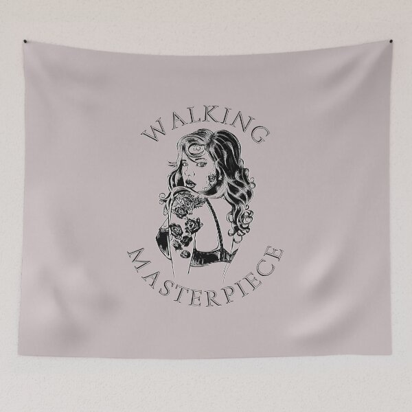 Item preview, Walking Masterpiece Tattooed Woman designed and sold by Pine-Shop.