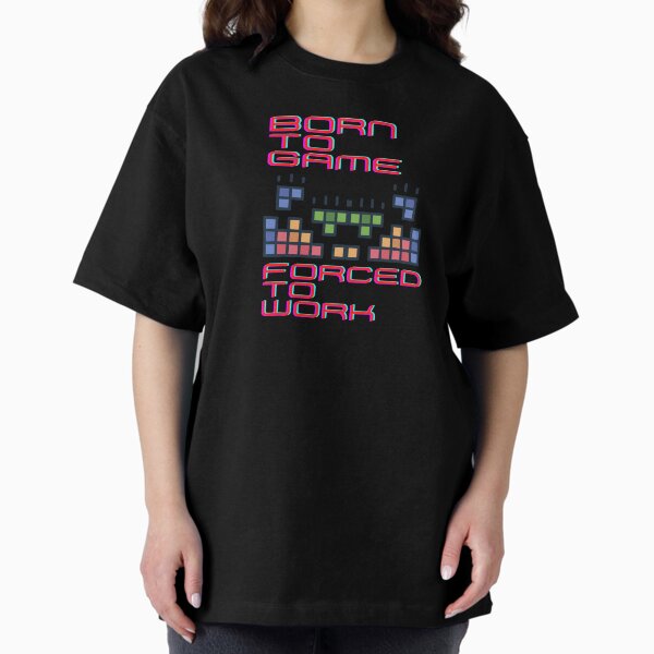Vista previa del artículo con la obra «Tetris nacido para jugar», diseñado y vendido por neuralbrushco.