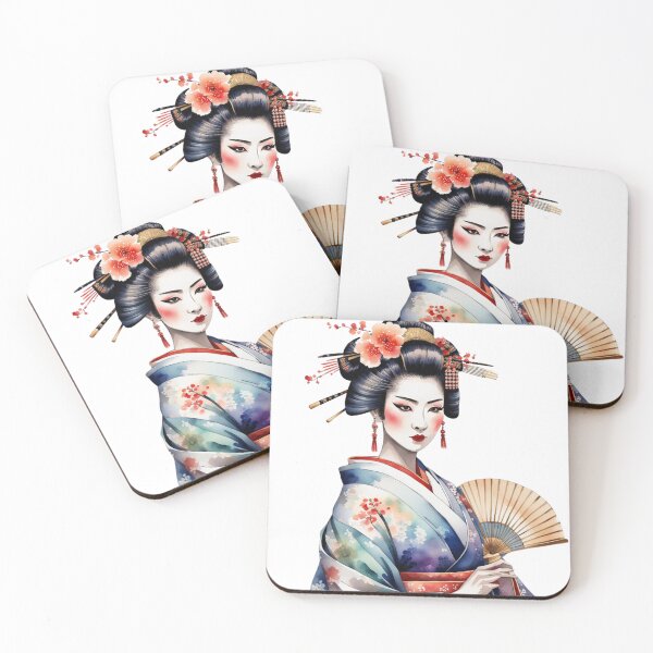 Item preview, Beautiful geisha  designed and sold by Coolparrotgirl.