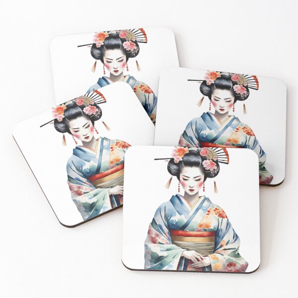 Item preview, Beautiful geisha  designed and sold by Coolparrotgirl.
