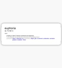 euphoria sticker