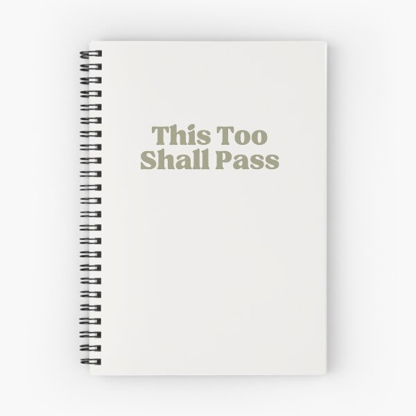 Item preview, This Too Shall Pass designed and sold by ConsciousAwaken.