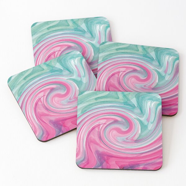 Artikelvorschau, Aqua-Fuchsia-Wirbel entworfen und verkauft von Alexandria Levin.