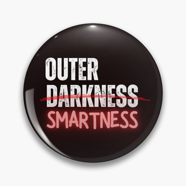 Item preview, Outer Smartness- Exmormon Puns designed and sold by LazyLearners.
