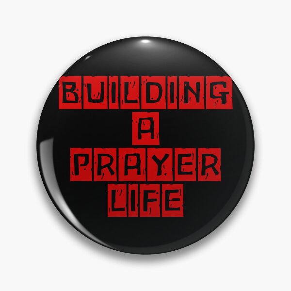 Item preview,  Building a Prayer Life, red design.  designed and sold by MoriaStore.