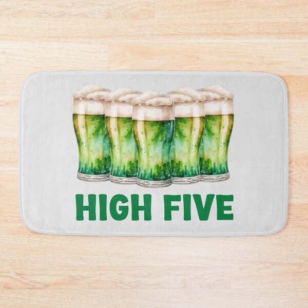 Item preview, High Five - Funny Irish Beer Drinker designed and sold by kcaandwu.