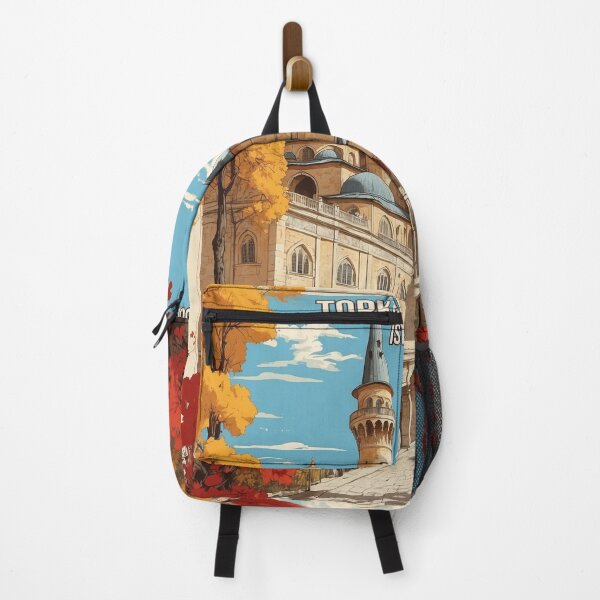 Item preview, Topkapi Istanbul Turkey Sunset Vintage Travel Poster designed and sold by TravelersGems.